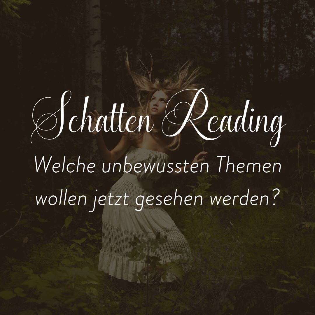 "Begegne deinen Schatten" | Tarot & Orakel Reading